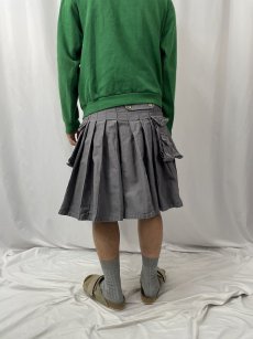 画像5: ポケットデザイン キルトスカート SIZE32 (5)