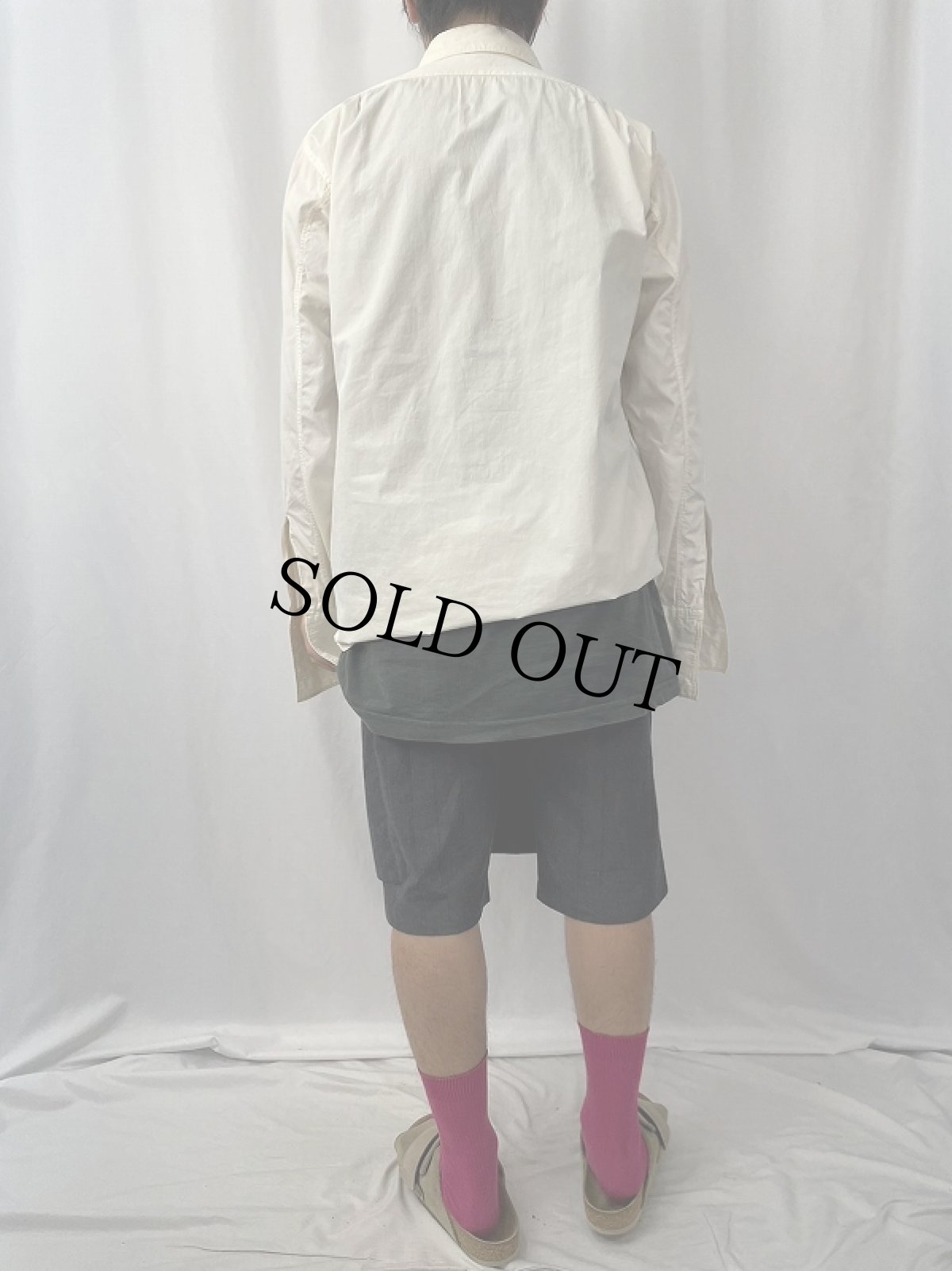 画像4: 50〜60's TOWNCRAFT ダブルカフス×マチ付き ドレスシャツ (4)