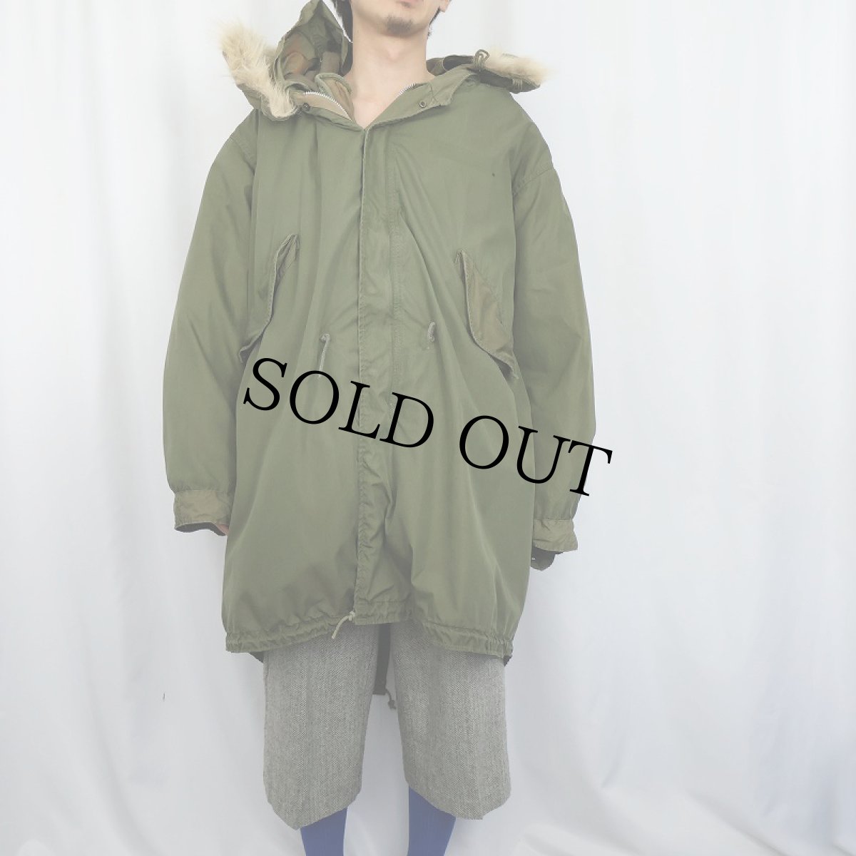 画像4: 50's U.S.ARMY M-51 コヨーテファーフード/ライナー付き モッズコート  (4)