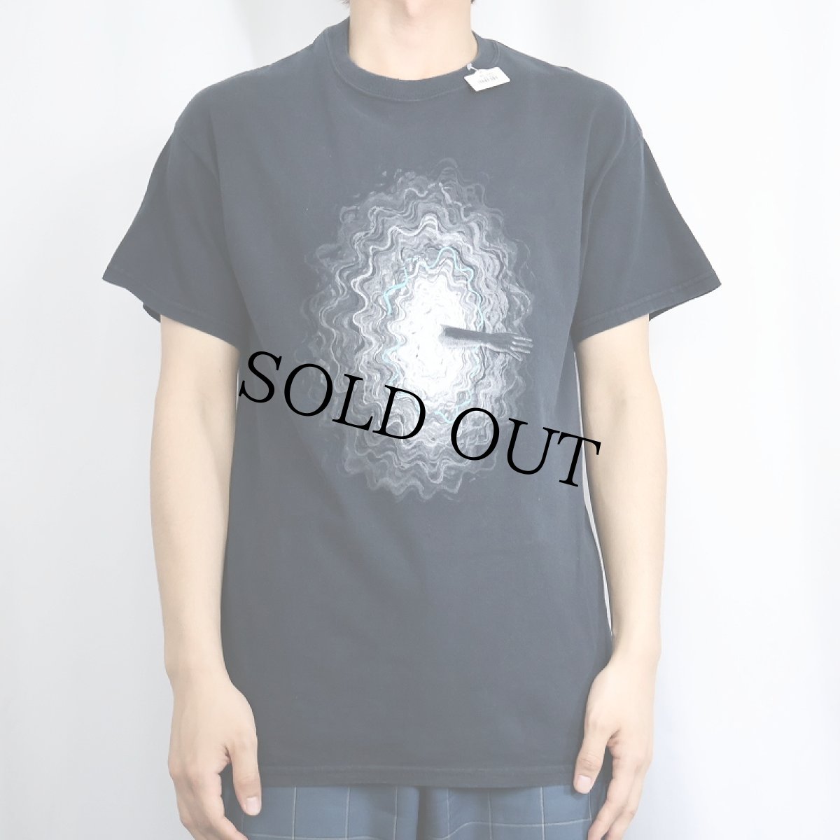 画像2: アートプリントTシャツ BLACK M (2)