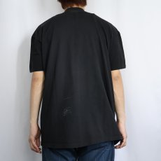 画像3: 90's USA製 "BOO" 蓄光プリントTシャツ BLACK XL (3)