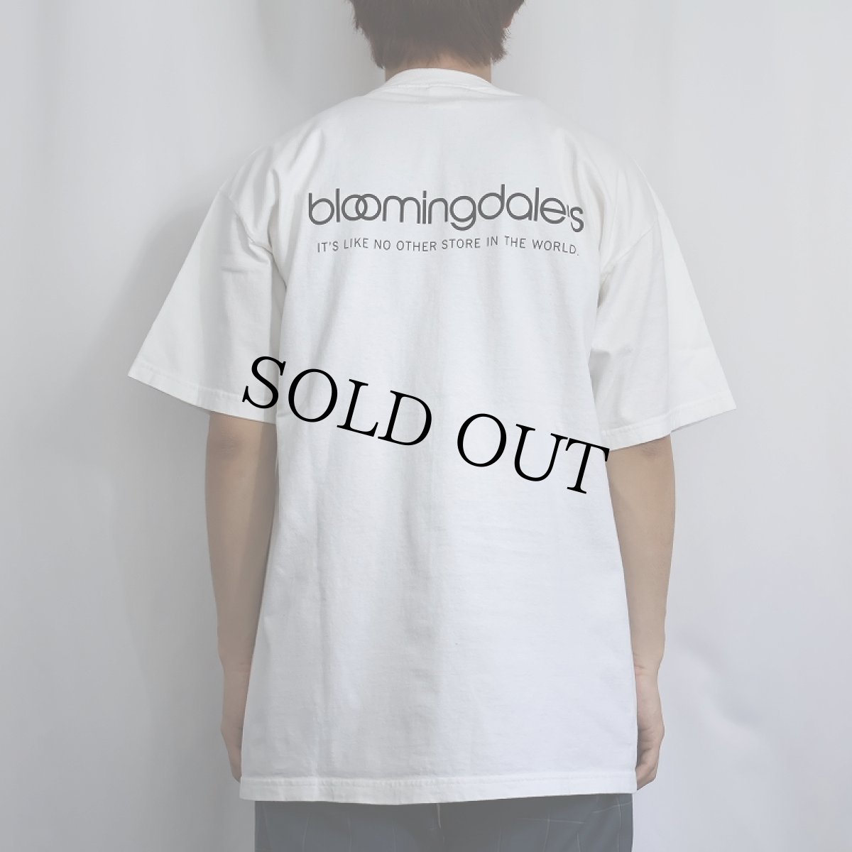 画像4: bloomingdale's "Been there Done it. Seen that. Bought everything." デパートロゴプリントTシャツ L (4)