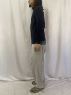 画像3: 【SALE】 VINTAGE ガンジーセーター NAVY (3)