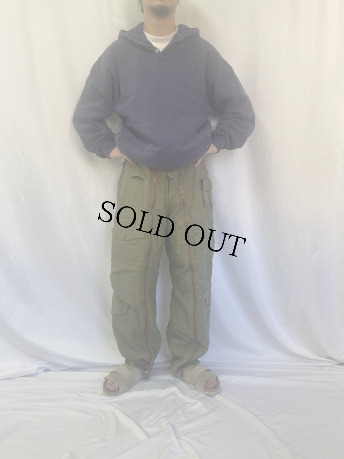 画像2: 40's U.S. ARMY AIR FORCES TYPE A-11A アルパカライナー フライトパンツ SIZE32 (2)