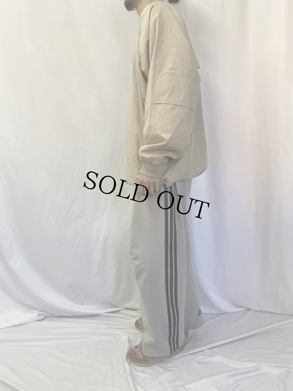 画像4: OAKLEY ロゴ刺繍 Vネックプルオーバー XL (4)