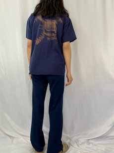 画像5: OAKLEY スカルプリントTシャツ NAVY (5)