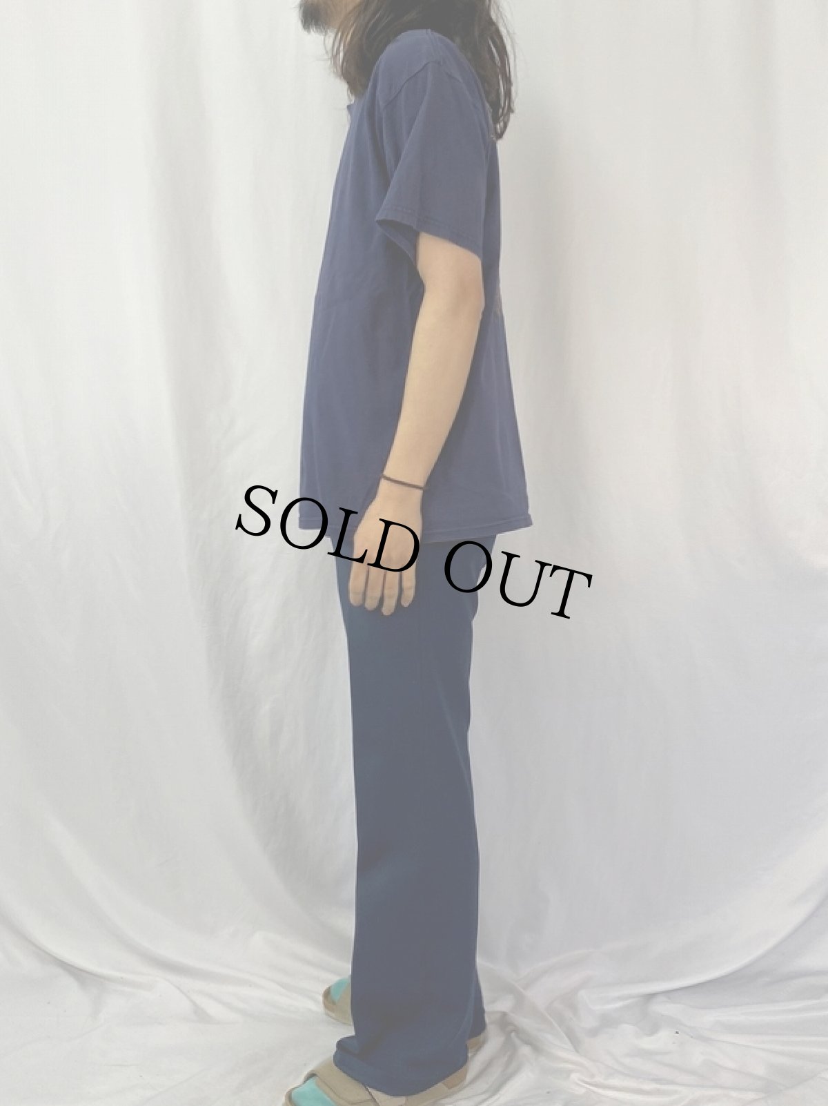 画像4: OAKLEY スカルプリントTシャツ NAVY (4)