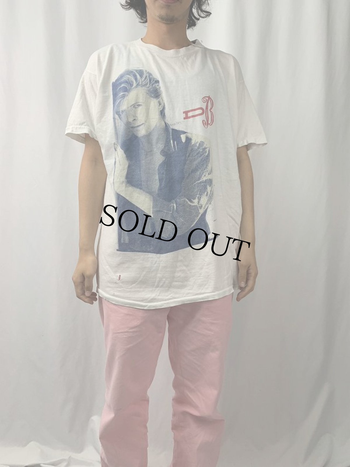 画像2: 80's David Bowie "THE GLASS SPIDER TOUR" ロックミュージシャンツアーTシャツ (2)