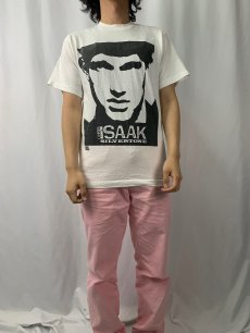 画像2: 90's Chris Isaak USA製 "SILVERTONE" サイン入り シンガーソングライターTシャツ M (2)