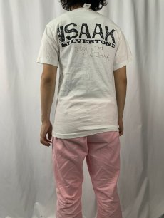 画像4: 90's Chris Isaak USA製 "SILVERTONE" サイン入り シンガーソングライターTシャツ M (4)