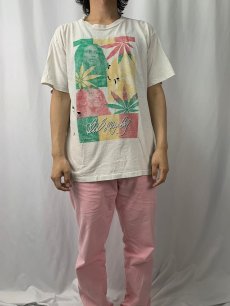 画像2: 90's BOB MARLEY USA製 レゲエミュージシャンTシャツ L (2)