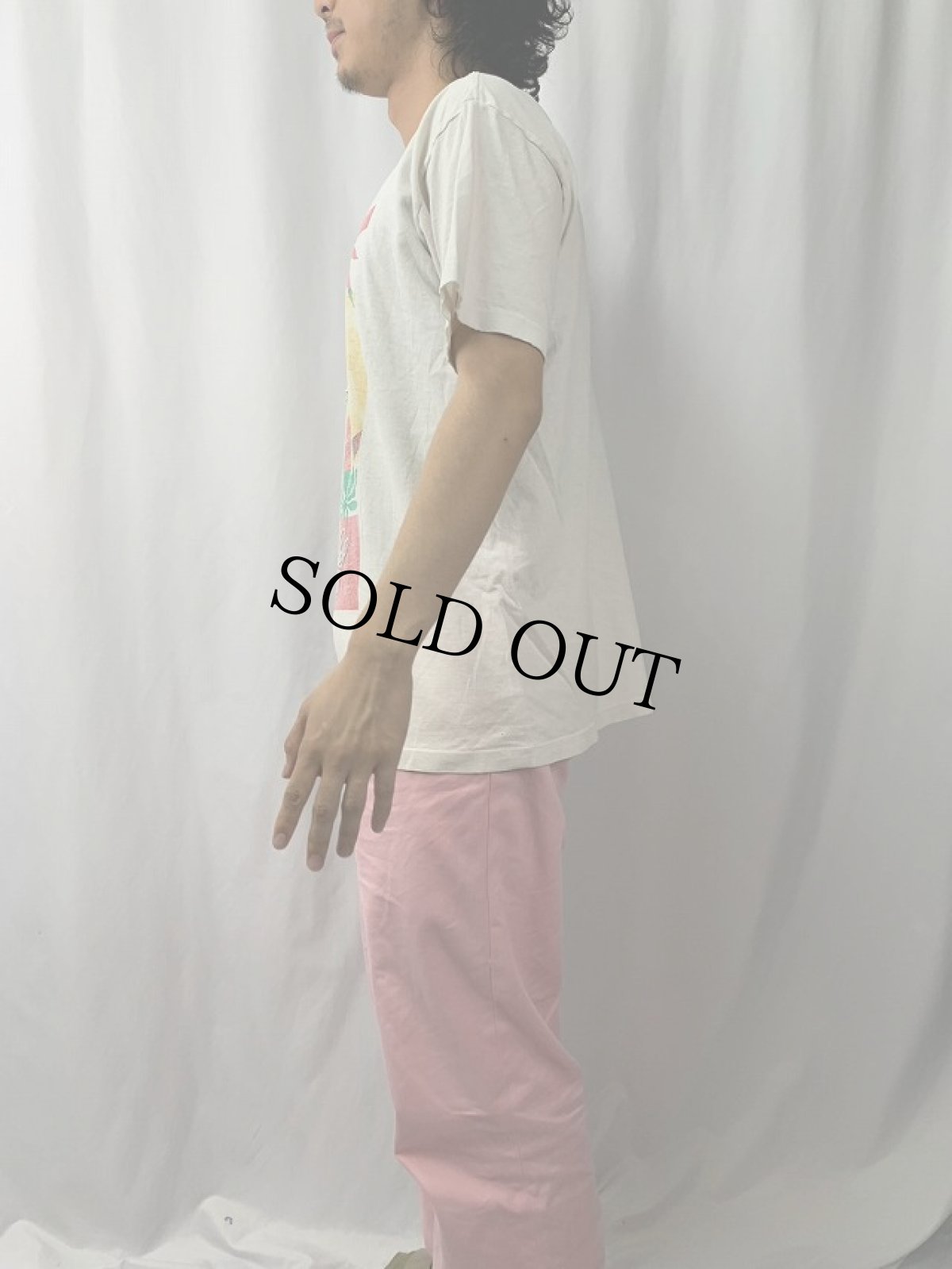 画像3: 90's BOB MARLEY USA製 レゲエミュージシャンTシャツ L (3)