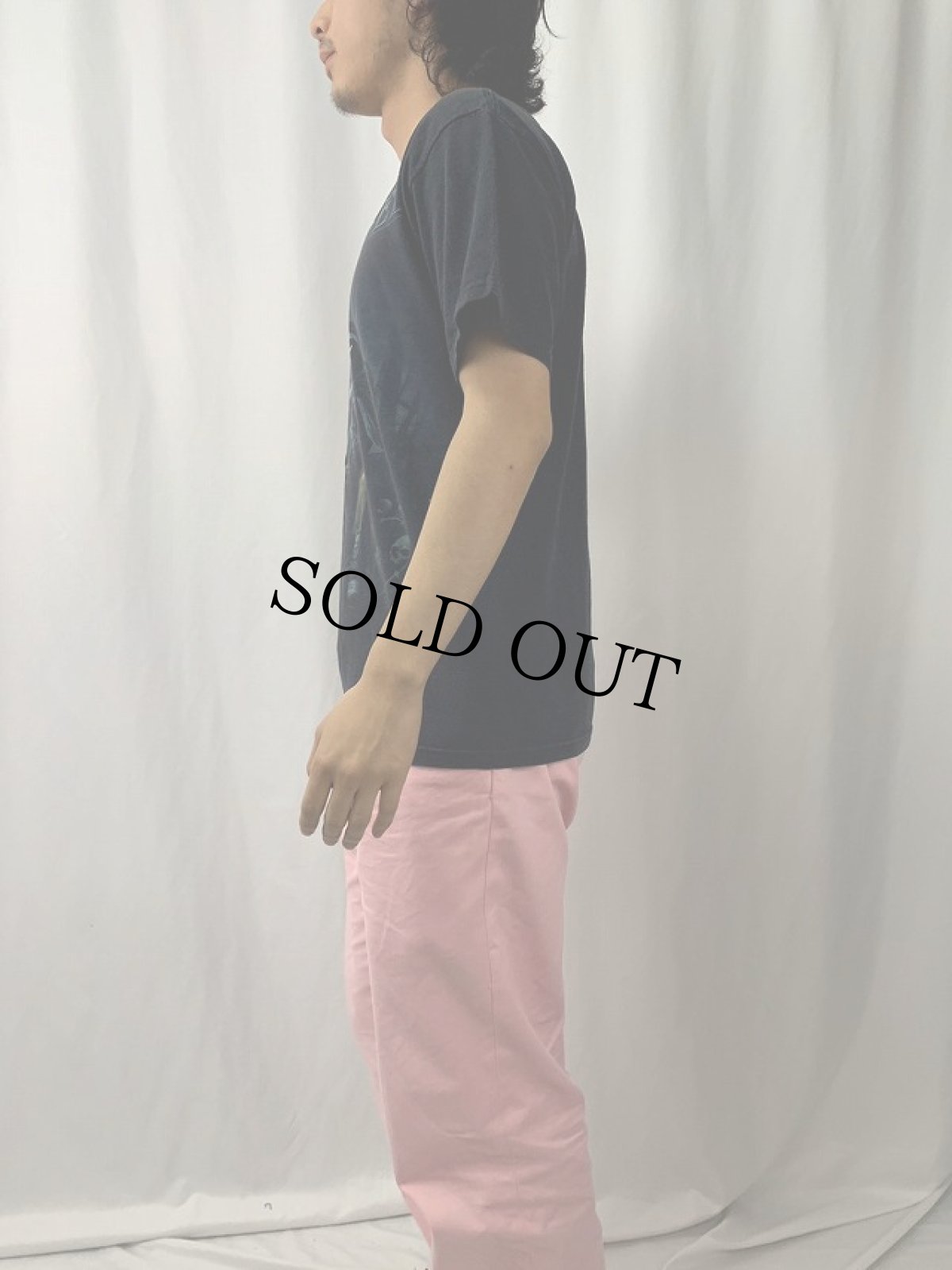 画像3: 2000's DISTURBED ヘヴィメタルバンドTシャツ BLACK M (3)