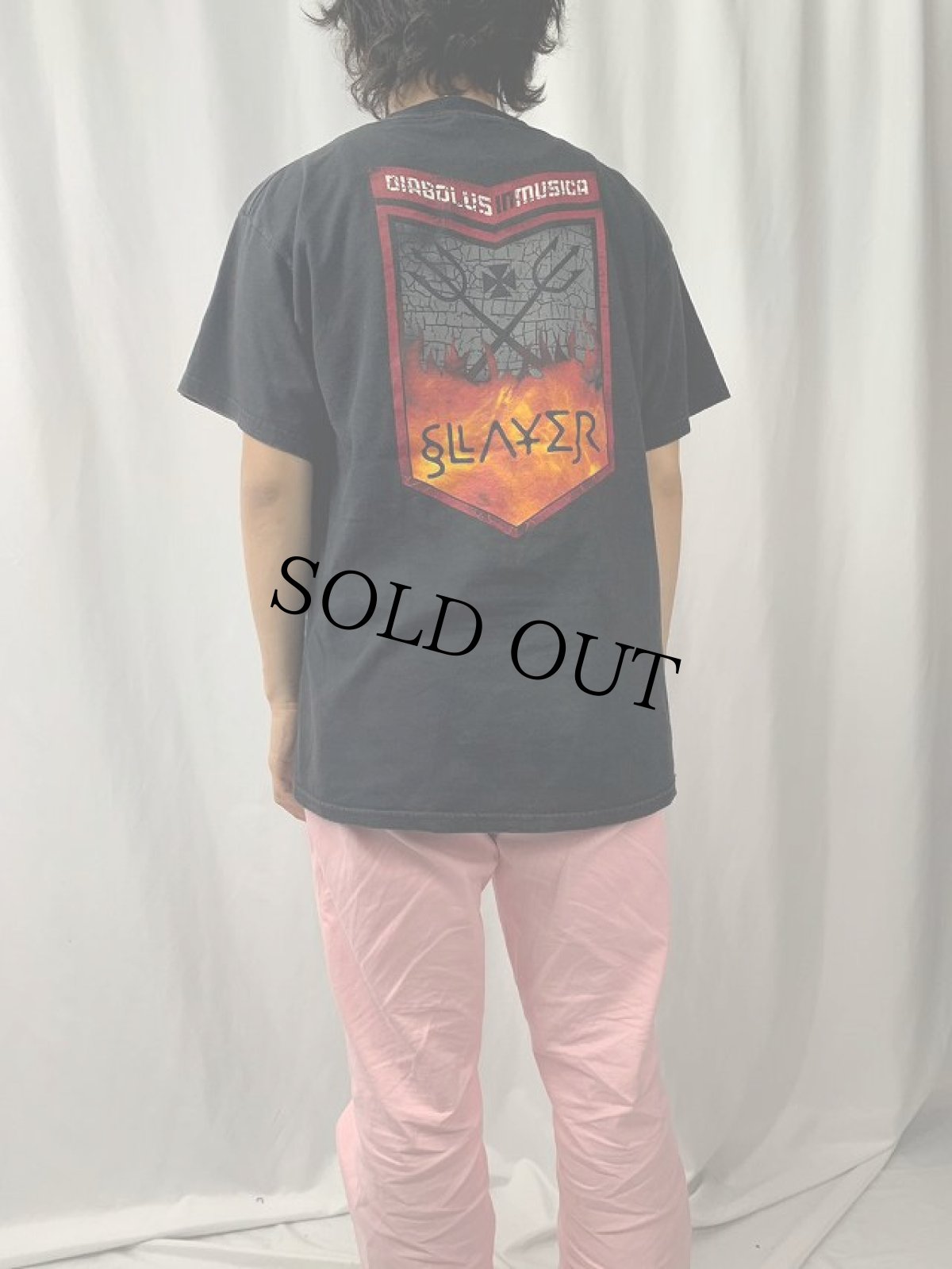 画像5: 90's SLAYER "Diabolus in Musica" スラッシュメタルバンド アルバムTシャツ BLACK L (5)