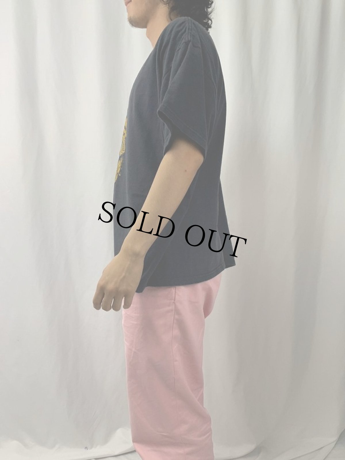 画像3: 90's THE DONNAS ガレージパンクバンド ツアーTシャツ BLACK 2XL (3)