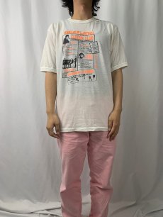 画像2: 【SALE】 〜90's THE BEATLES "CAVERN CLUB" ポスタープリント ロックバンドTシャツ (2)