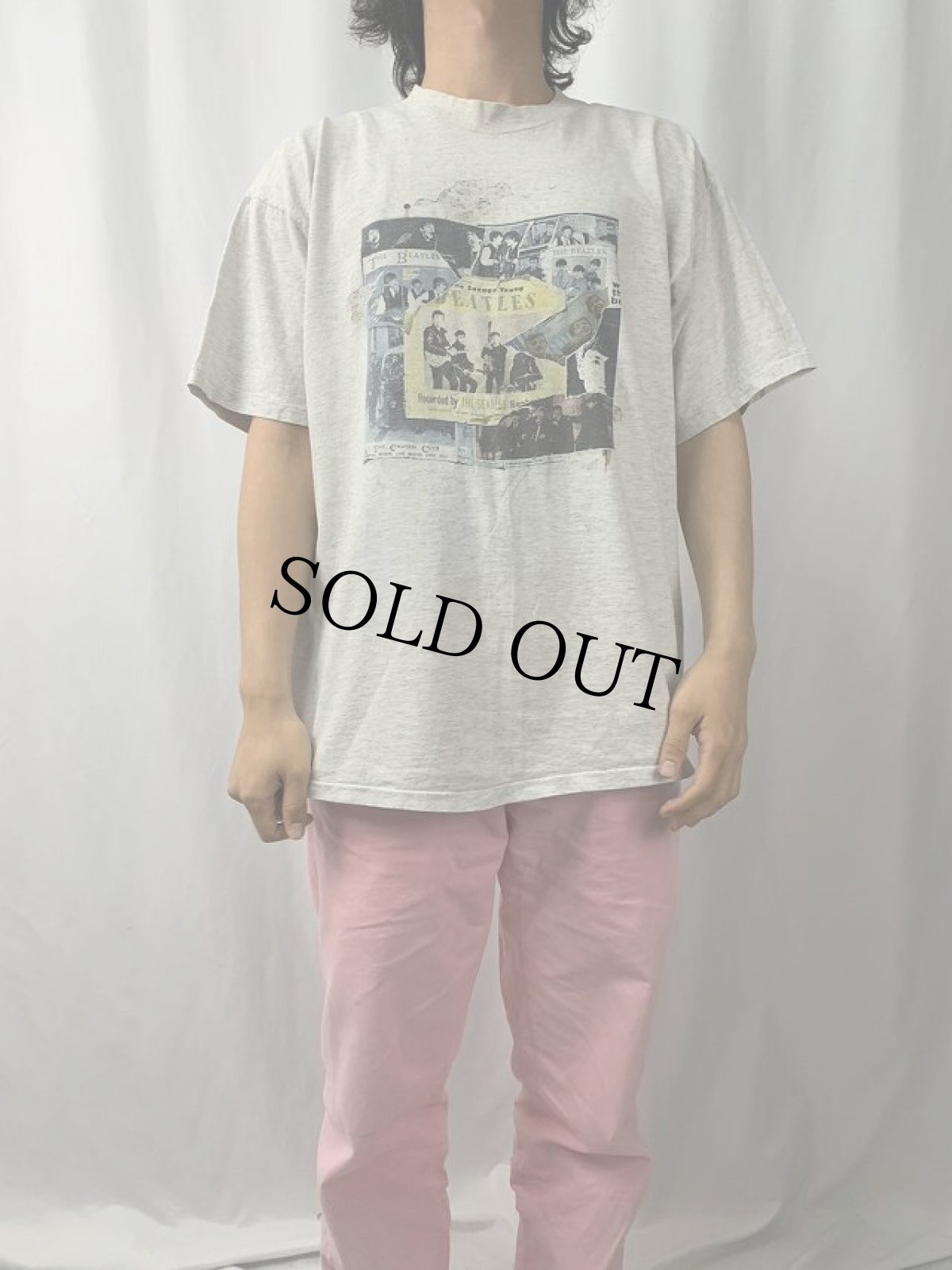 画像2: 90's THE BEATLES USA製 "ANTHOLOGY 1" ロックバンドTシャツ XL (2)