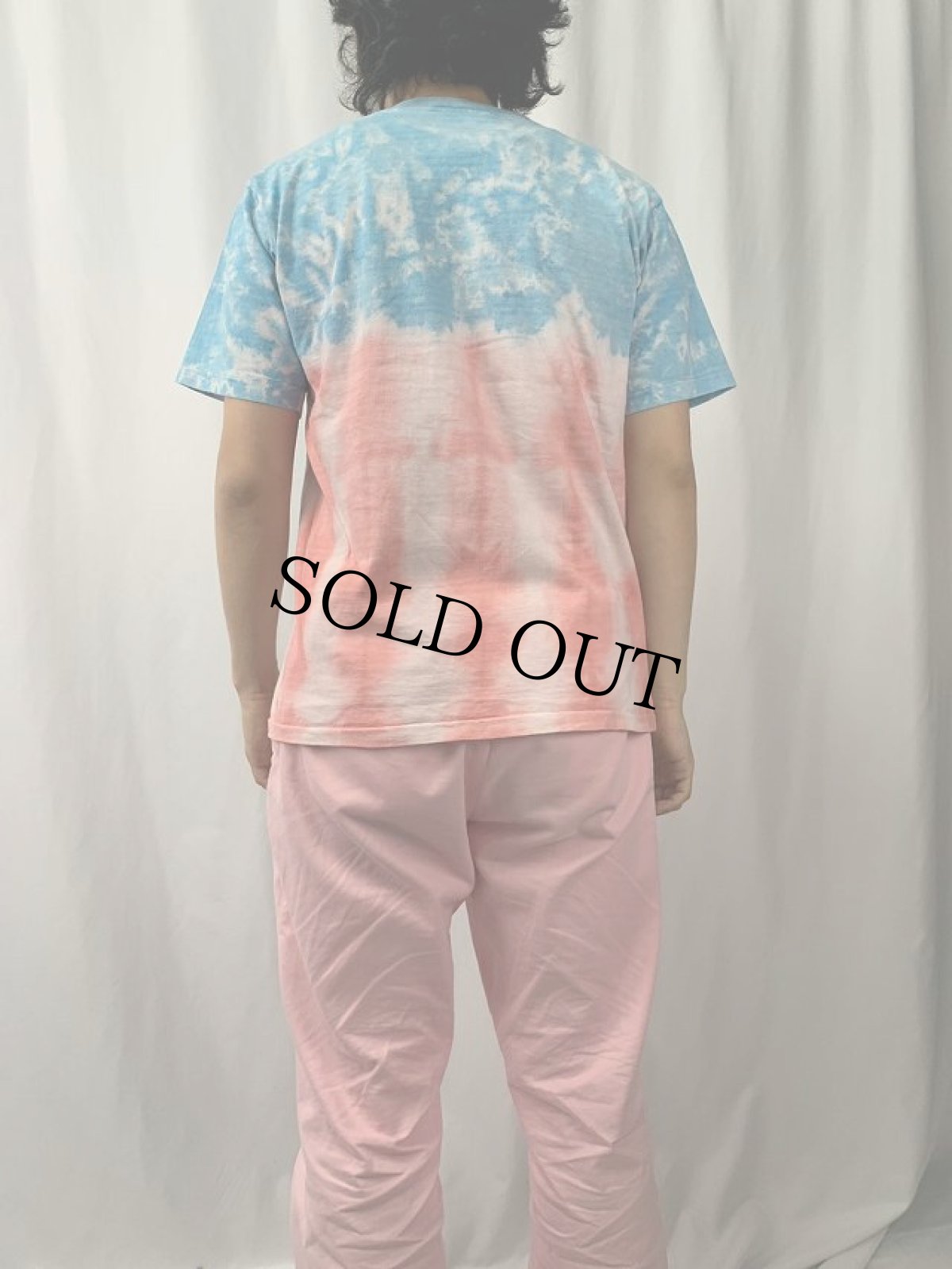 画像4: 90's GRATEFUL DEAD USA製 "IS IT LIVE... OR IS IT DEAD ?" パロディプリント ロックバンド タイダイTシャツ L (4)