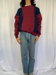 画像2: 90's RUSSEL ATHELETIC USA製 切り替えデザイン スウェット XXL (2)