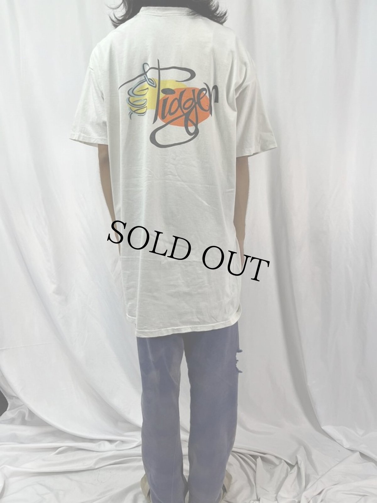 画像4: 90's Disney Tigger USA製 キャラクタープリントTシャツ (4)