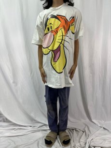 画像2: 90's Disney Tigger USA製 キャラクタープリントTシャツ (2)