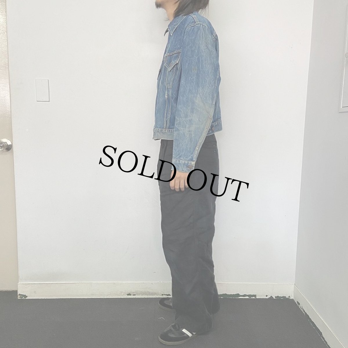 画像3: 60's LEVI'S 557 3rd デニムジャケット size44 (3)