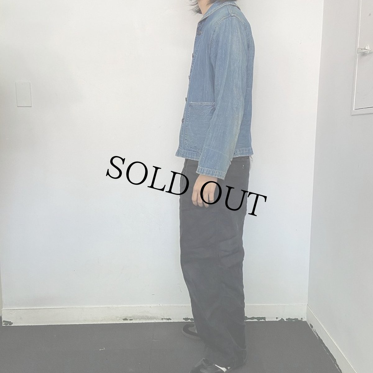 画像3: 50's U.S.NAVY Shawl collar Coverall (3)