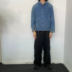 画像2: 50's U.S.NAVY Shawl collar Coverall (2)