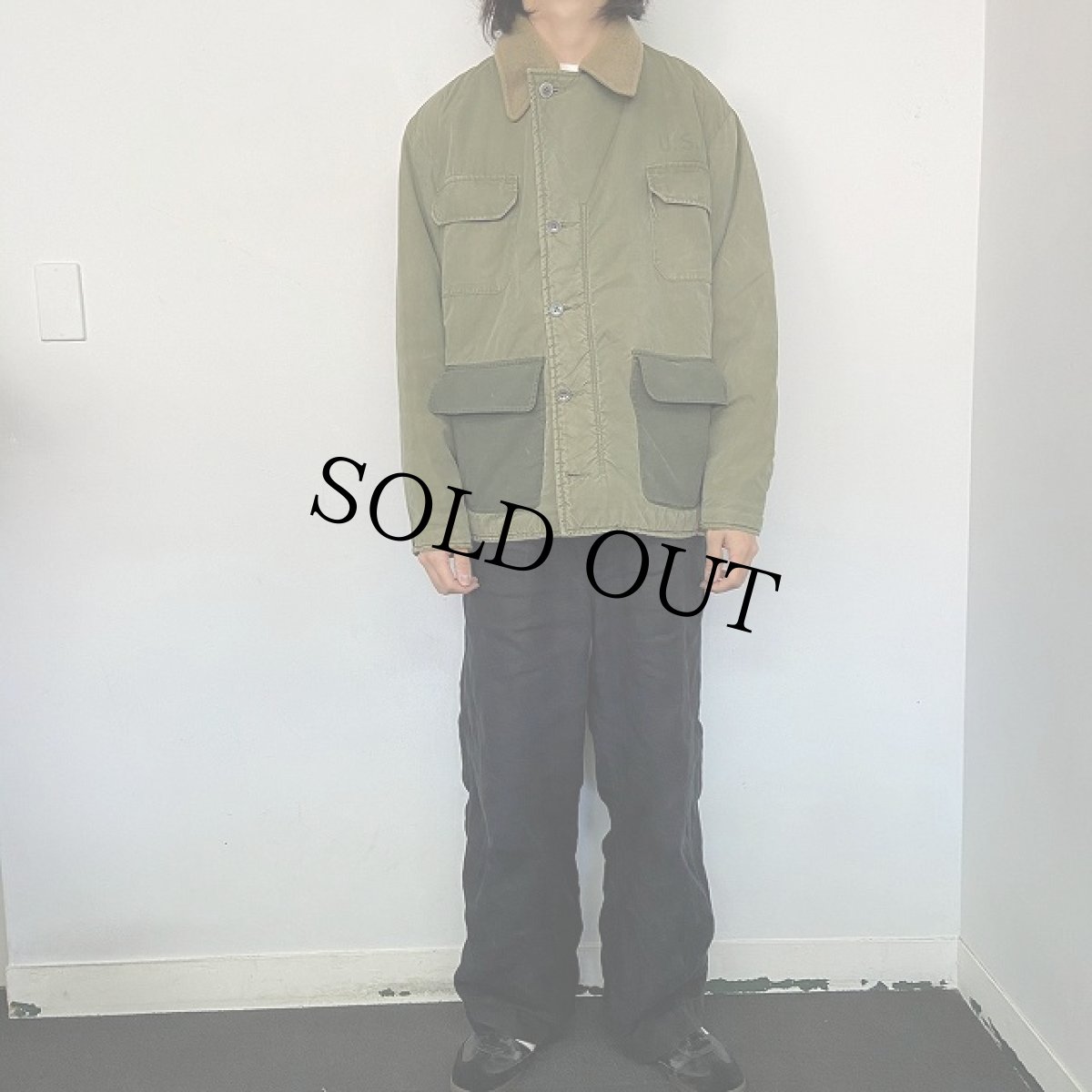 画像2: 50's U.S.NAVY Cold Weather/Submarine Jacket (2)