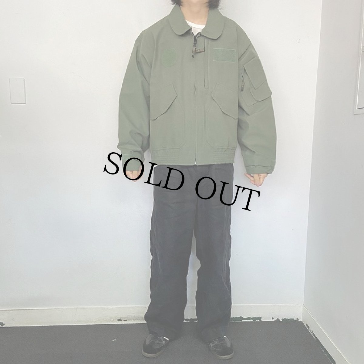画像2: U.S.MILITARY MCPS CWU-106/P NOMEX/GORE-TEX フライトジャケット TypeI LARGE-REGULAR (2)