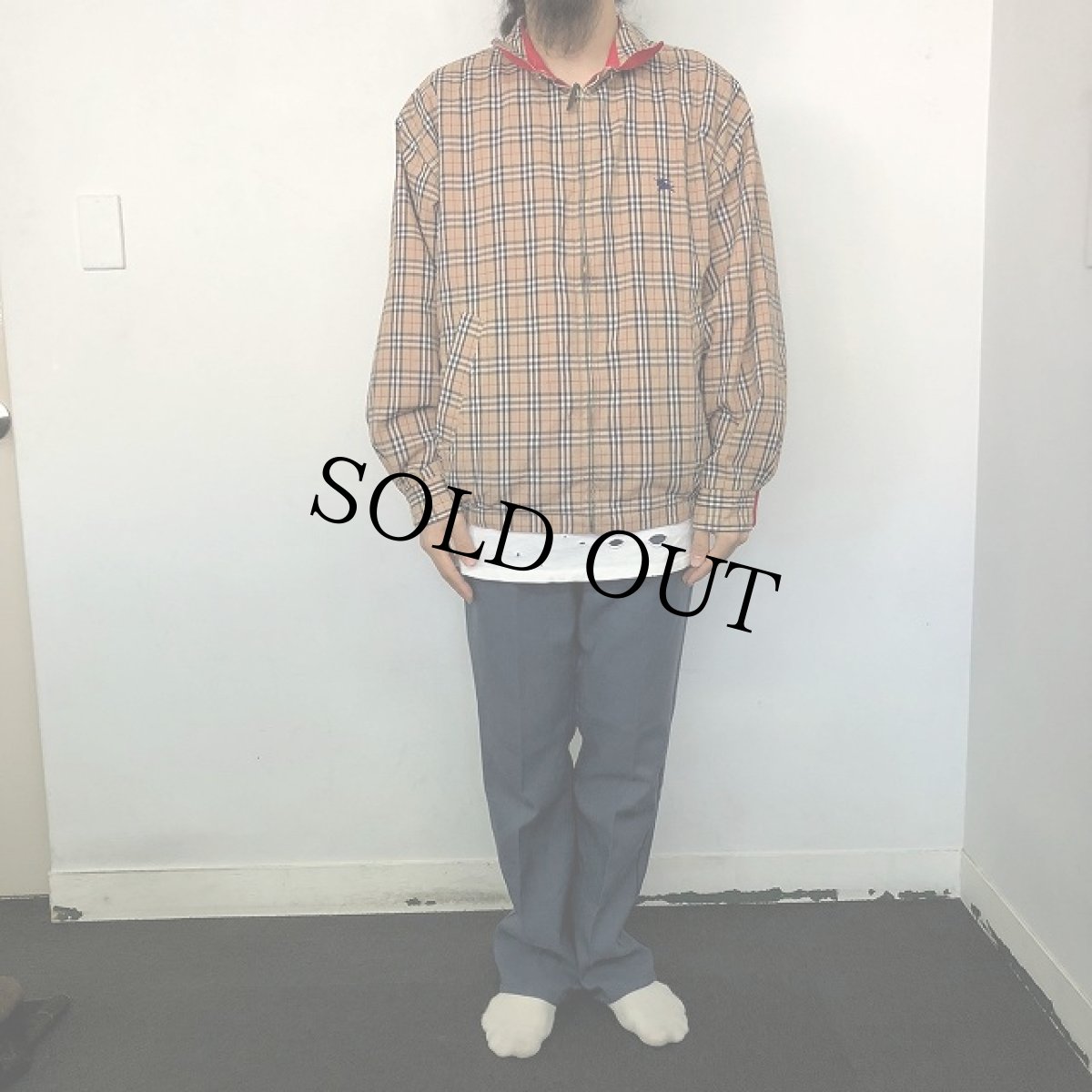 画像3: 80〜90's Burberrys リバーシブルジャケット L (3)