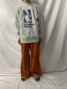 画像2: 90's〜 Champion REVERSE WEAVE "Northwestern Wildcats" XXL (2)