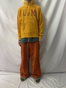 画像2: 80's Champion REVERSE WEAVE USA製 トリコタグ "U OF M" フーディー S (2)