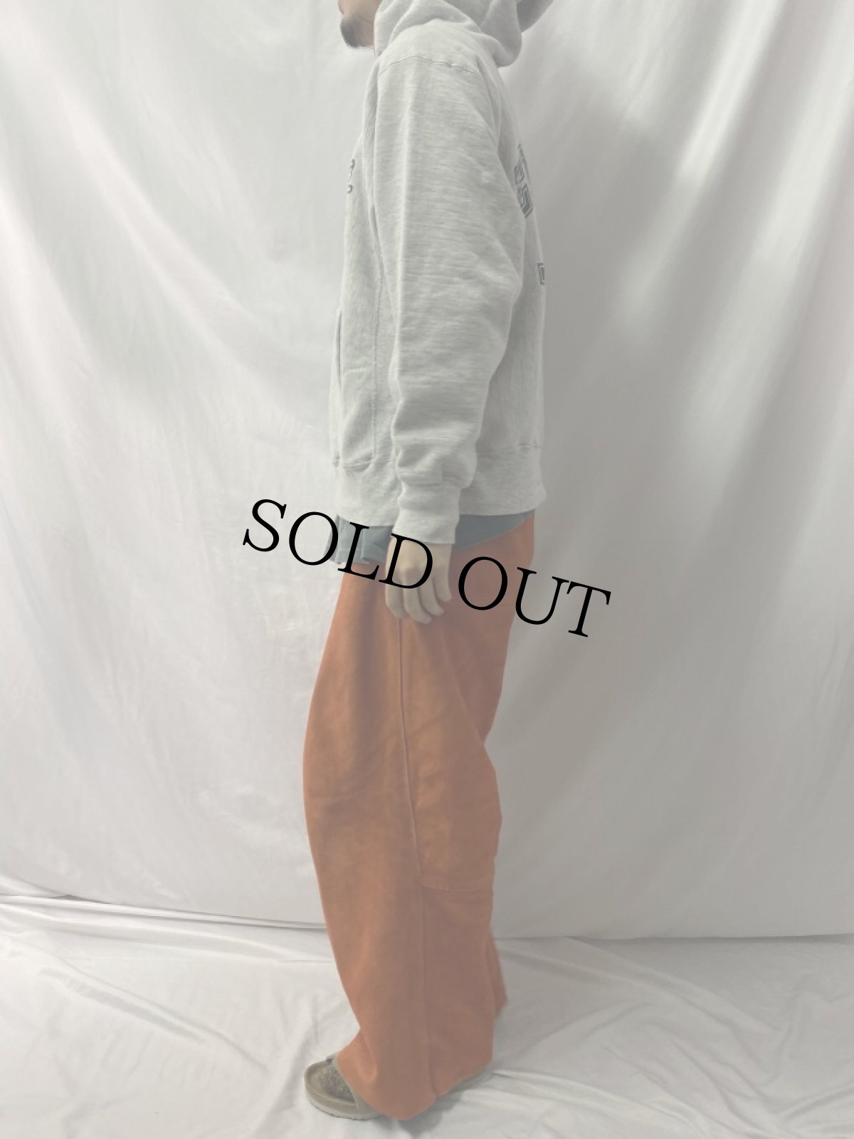 画像2: 80's Champion REVERSE WEAVE USA製 トリコタグ "ENFIELD TRACK" バックプリントフーディー L (2)