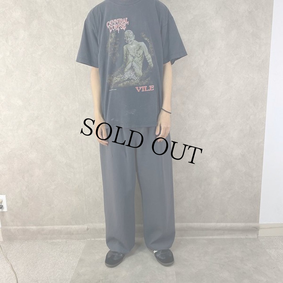 画像3: 90's CANNIBAL CORPSE "Monolith of Death Tour 96" デスメタル・バンドツアーTシャツ XL (3)