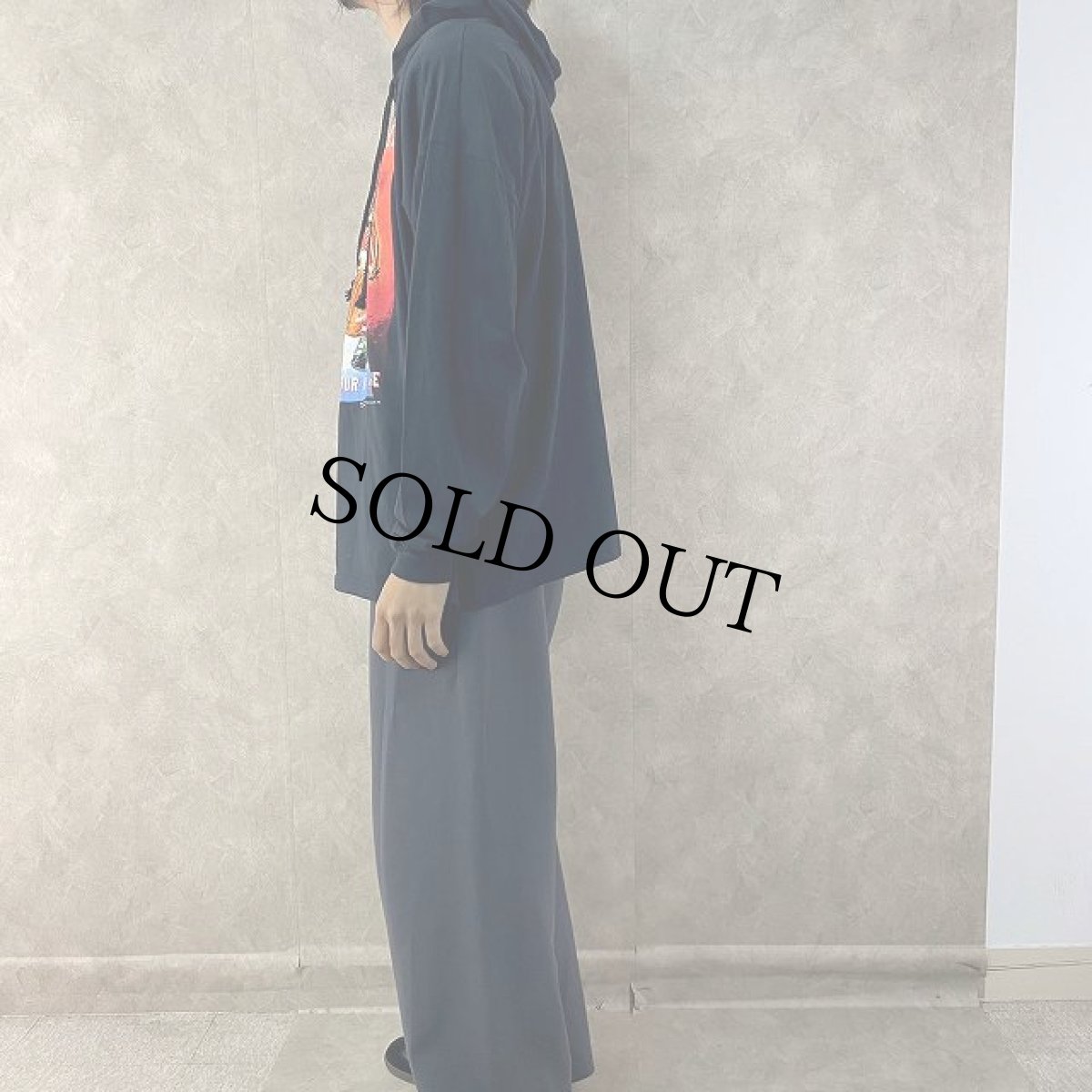 画像3: 90's PUBLIC ENEMY "MUSE SICK-N-HOUR MESS AGE" ヒップホップTパーカ (3)