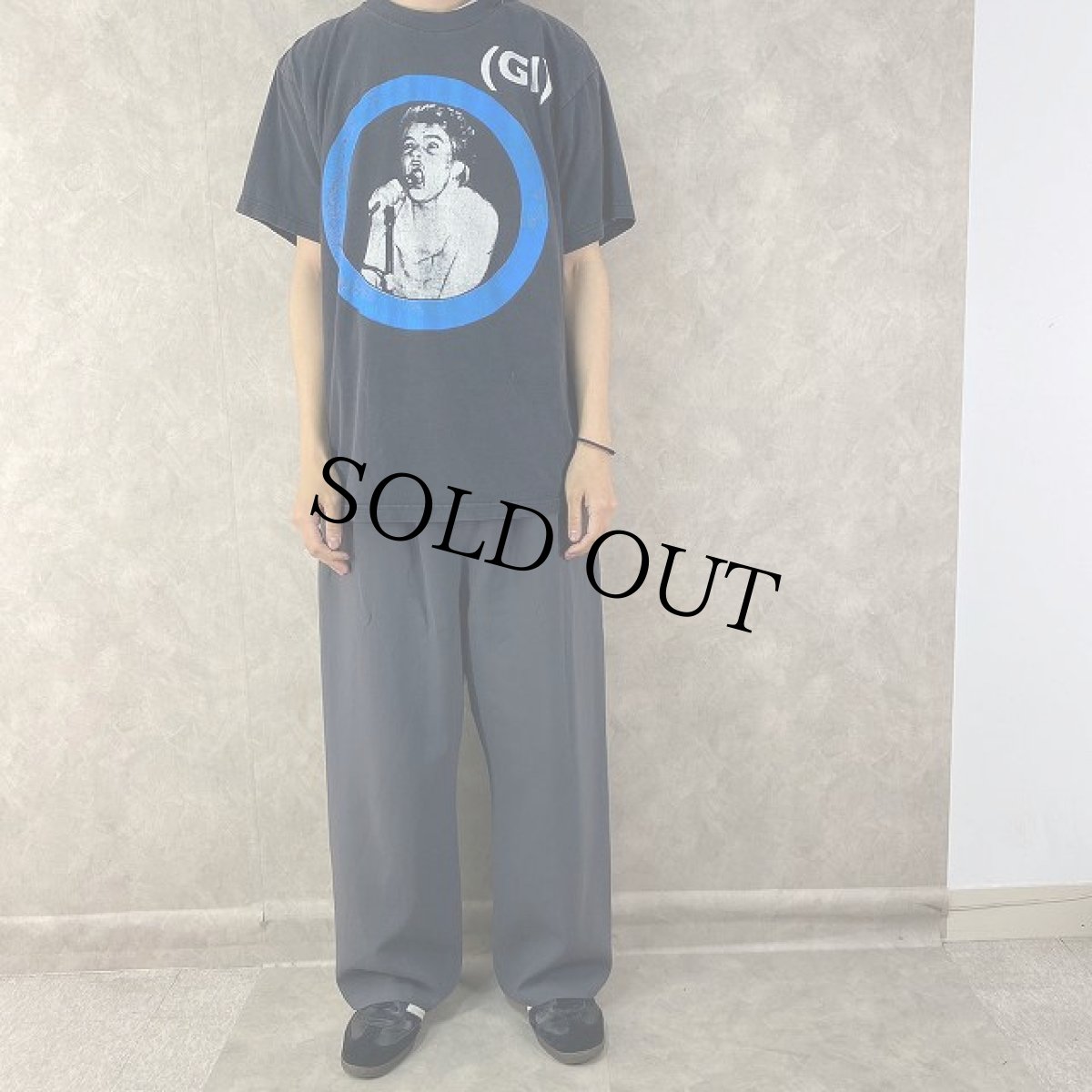 画像2: 00's The Germs "(GI)" パンクロックバンドTシャツ (2)