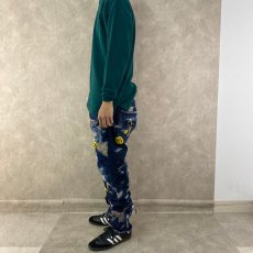 画像4: Bizzrad "Reworked Momotaro denims" クラストデニムパンツ W35 (4)