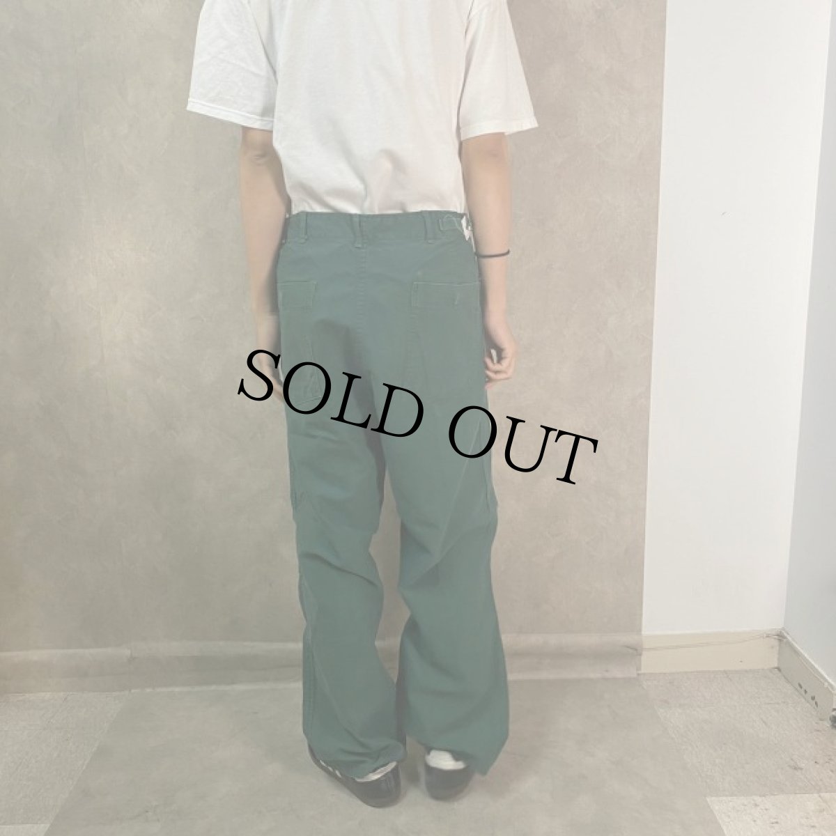 画像5: 60's U.S.ARMY Aggressor Trousers MEDIUM (5)