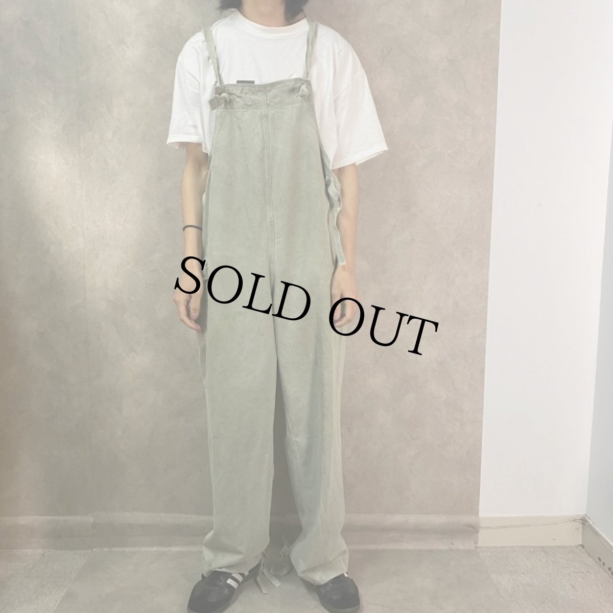 画像3: 40's U.S.NAVY Salvage Pants (Overall) W35-49 (3)