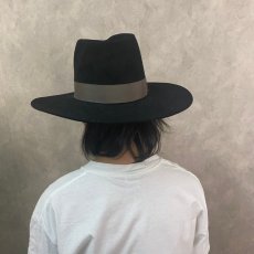 画像4: 60〜70's STETSON 4X ビーバーハット 7 5/8 (4)