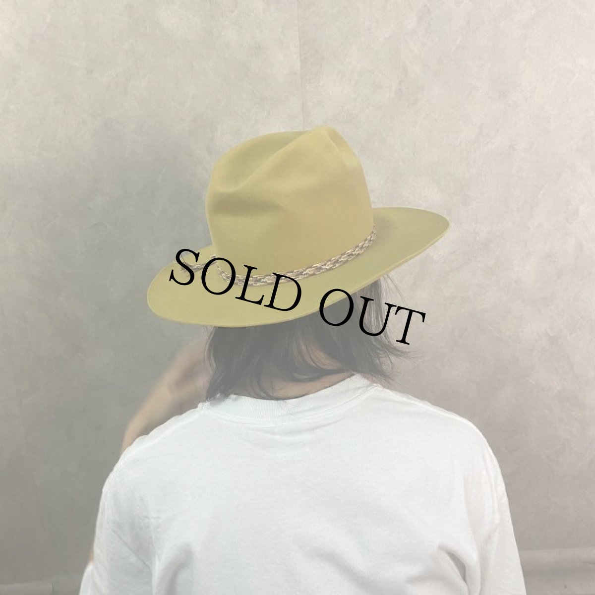 画像4: VINTAGE TEXAS HAT フェルトハット 7 3/8 (4)