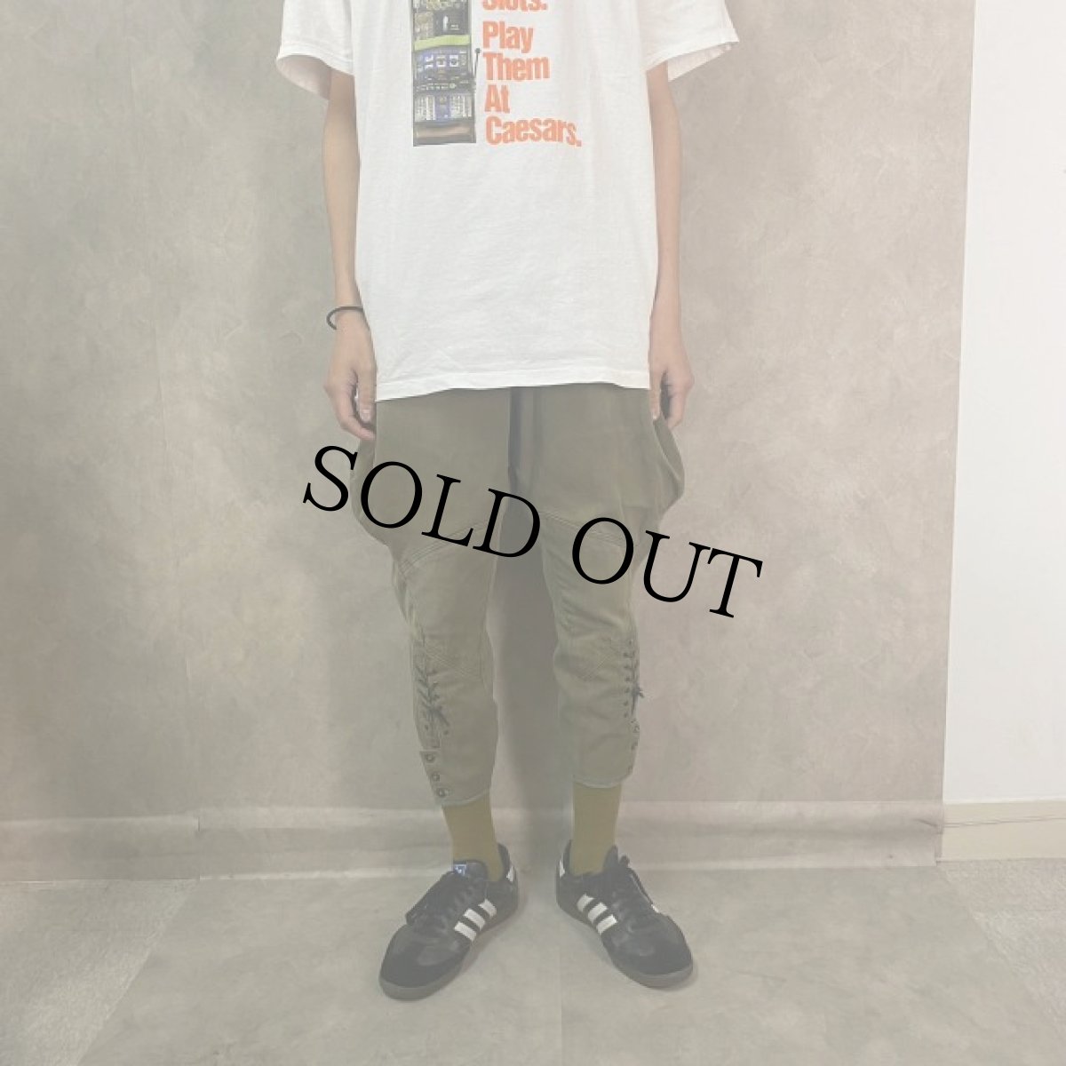 画像2: 40's ウィップコード ジョッパーズパンツ W33 (2)