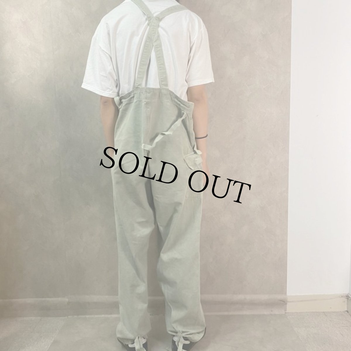 画像5: 40's U.S.NAVY Salvage Pants (Overall) W35-49 (5)