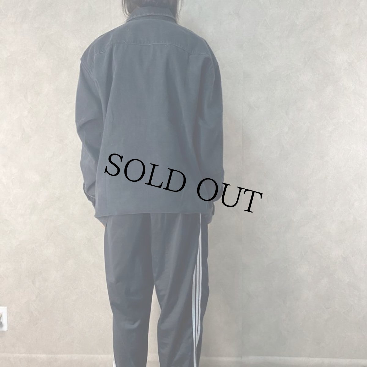 画像4: 90's STUSSY USA製 コーデュロイジャケット ブラック L (4)