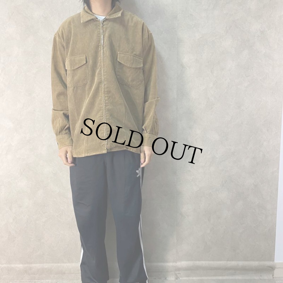 画像2: 90's STUSSY USA製 コーデュロイジャケット M (2)