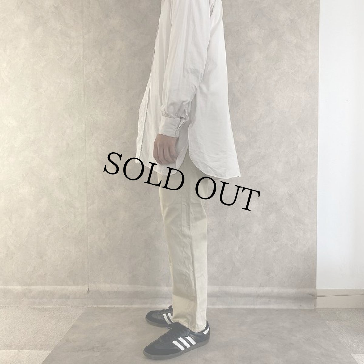 画像3: 60's LEVI'S 911B BIGE コットンピケパンツ W35 DEADSTOCK (3)