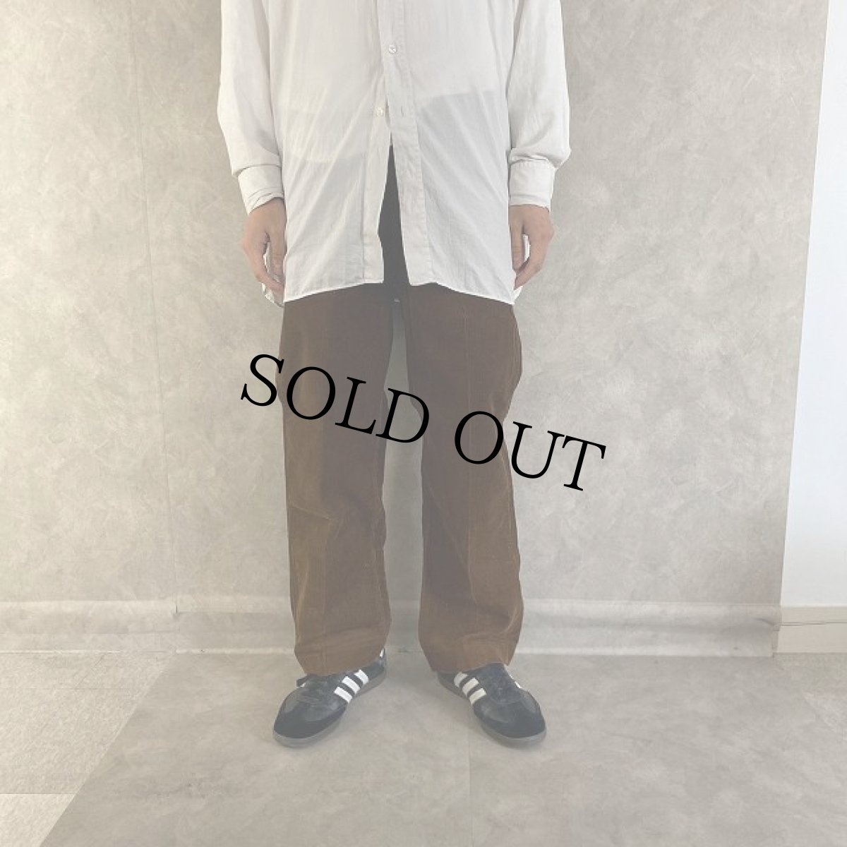 画像2: 70's Lee "FRISKO JEENS" コーデュロイパンツ W35 DEADSTOCK (2)