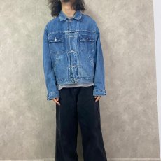 画像3: Ralph Lauren RRL 三ツ星 1stTYPE デニムジャケット L (3)