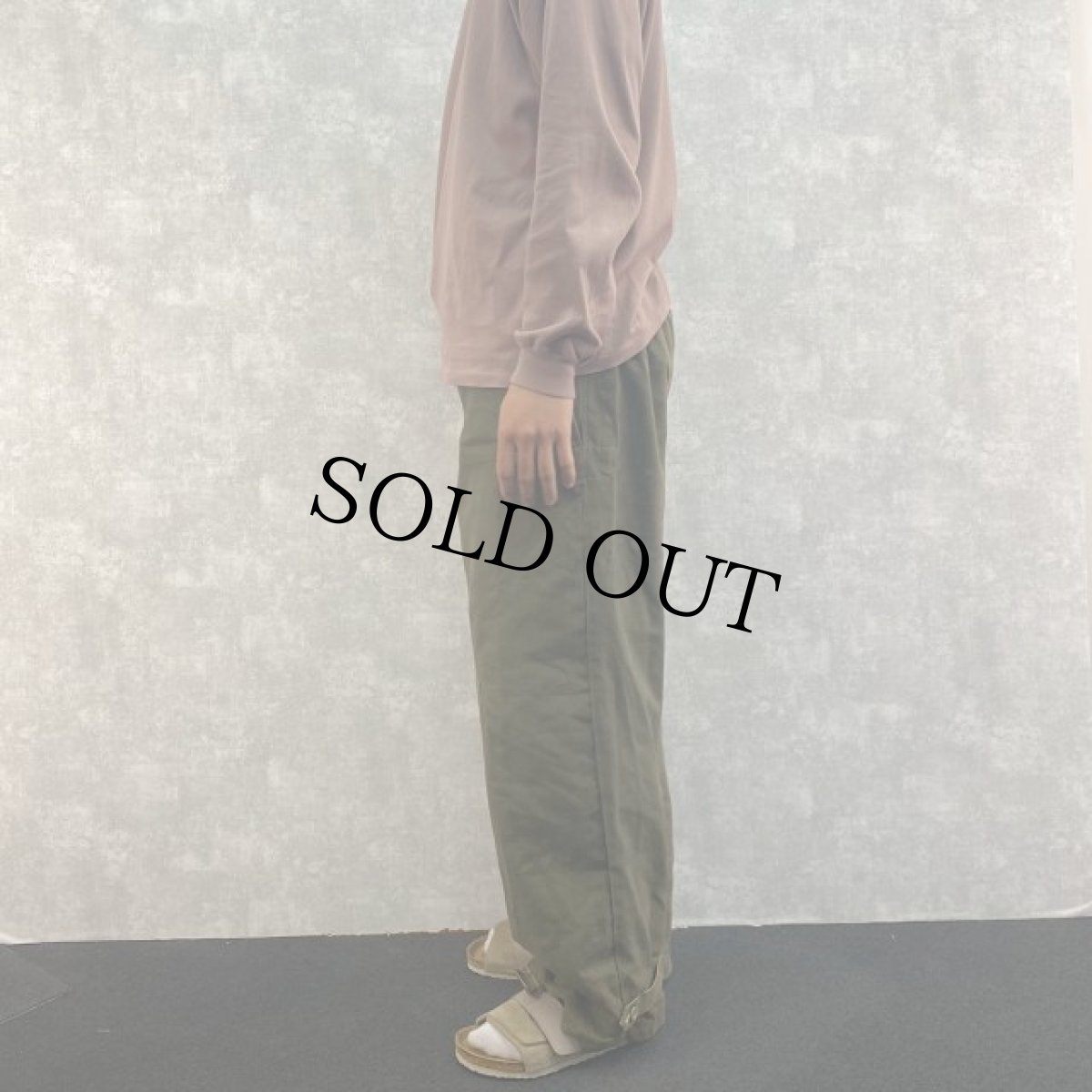 画像3: 60's FRENCH ARMY モーターサイクルオーバーパンツ (3)